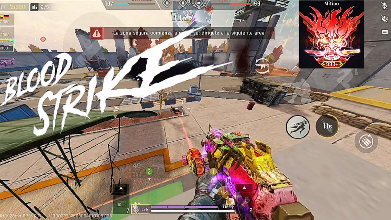 Este modo está chido para calentar antes de enfrentar a los sin chamba en BLOODSTRIKE ✅❤️