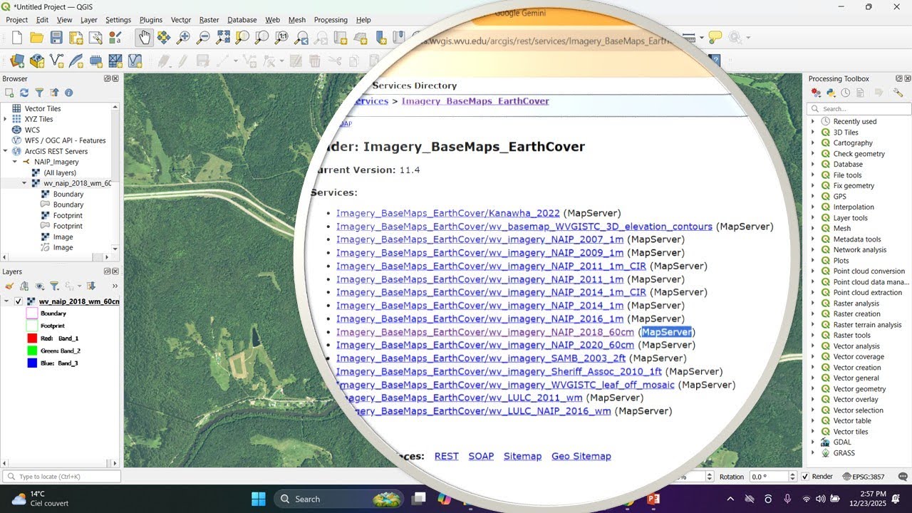 How to Add MapServer Data to QGIS