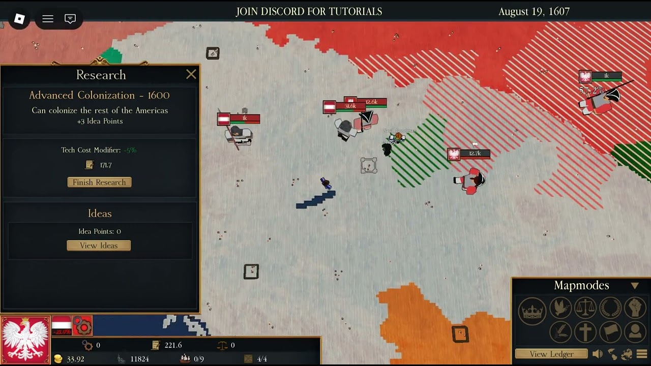 Polish Empire I Country Showcase I Universalis Remastered Roblox I