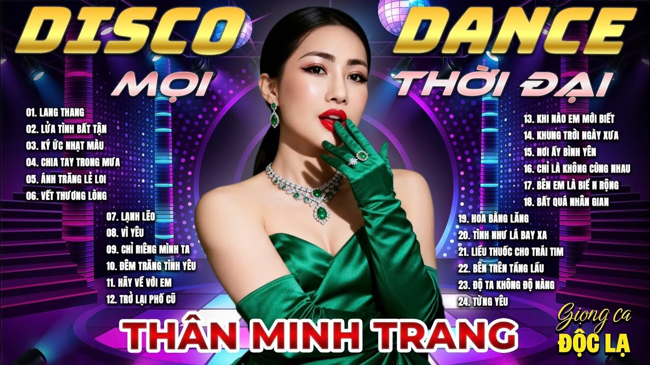 Disco Dance Mọi Thời Đại - Thân Minh Trang (Giọng ca Độc Lạ) | Nhạc 8x9x Siêu Hay.