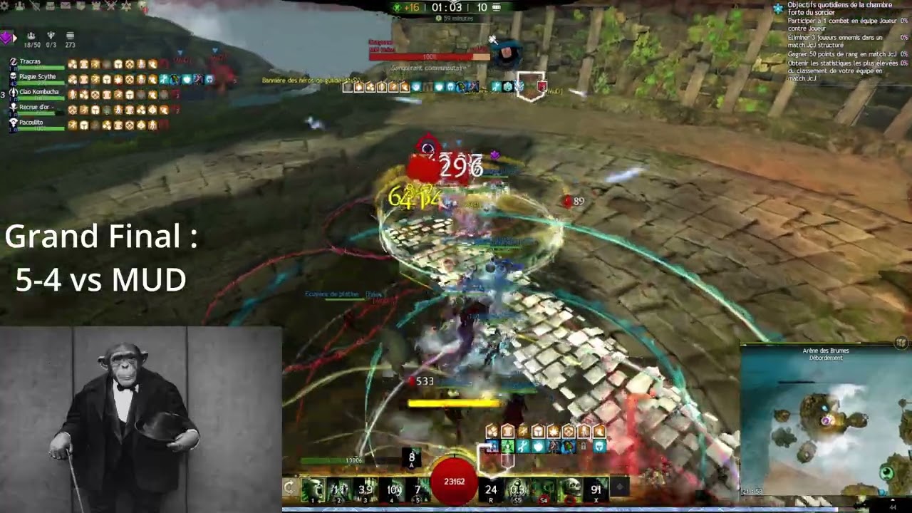 Core Necro GW2 WvW | French Draft Tournament [PADL]
