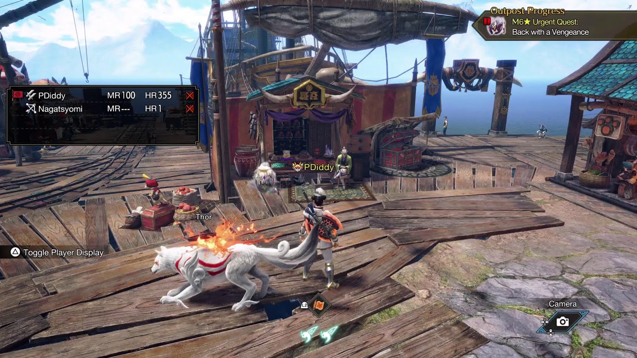 Monster Hunter Rise Co-op Live