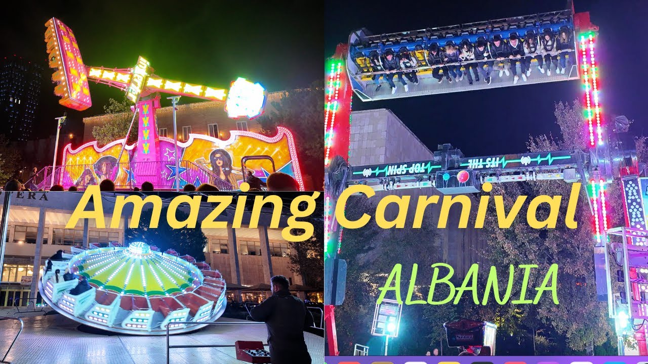 Amazing Carnival in Albania | Thrilling Rides | Games