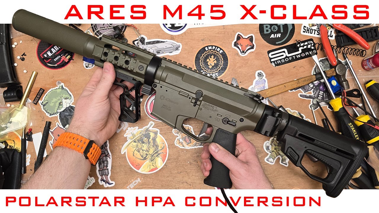 Convert Your Ares M45 X-Class With Polarstar Jack HPA Engine