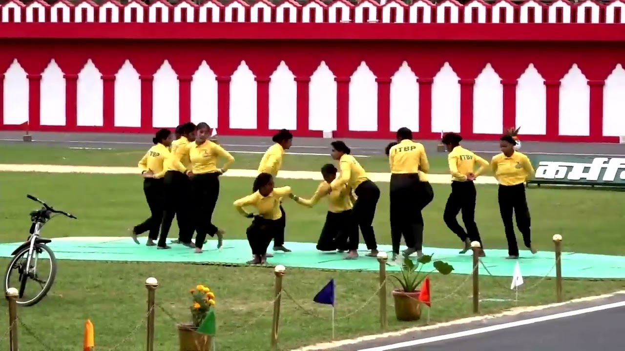Yoga Demonstration by the contingent of ITBP