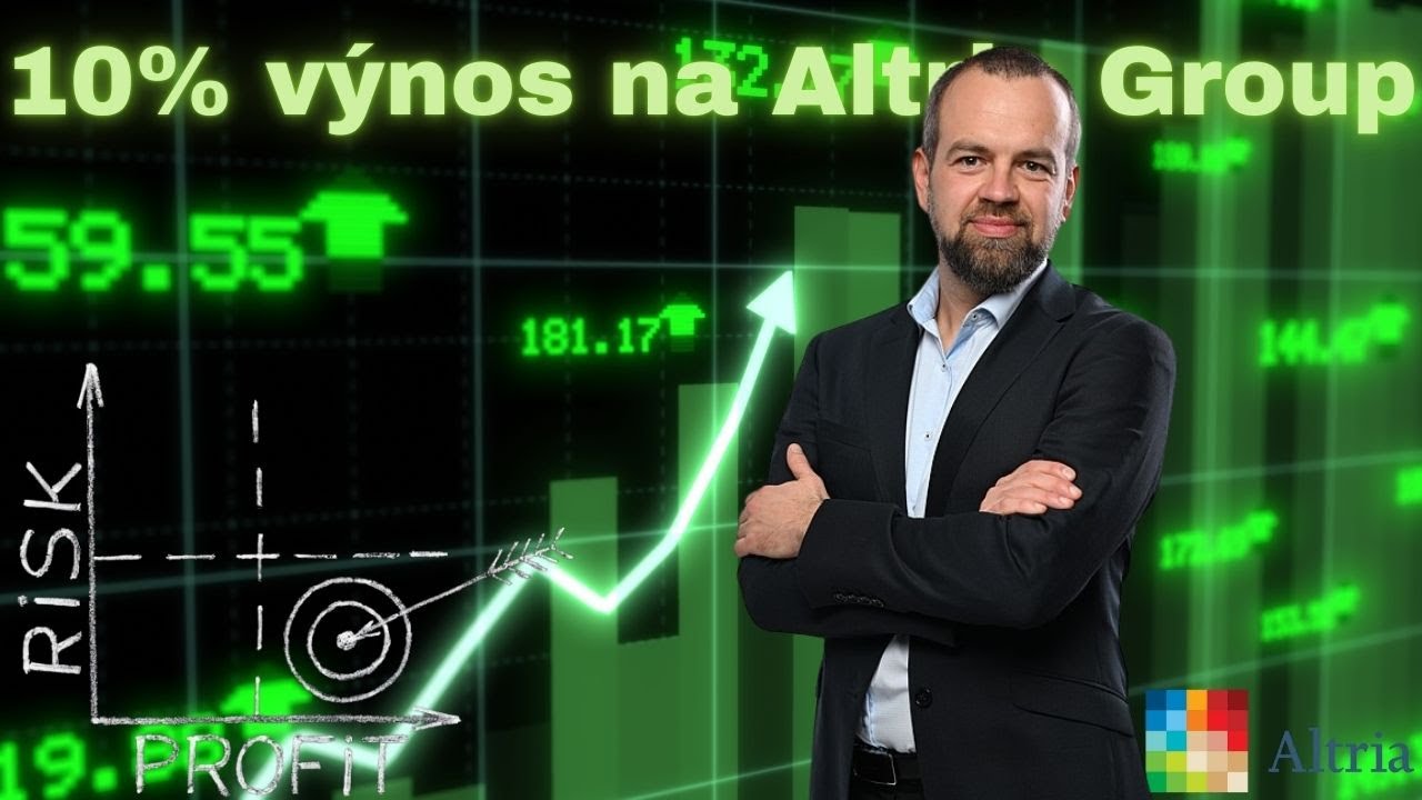 10% v&yacute;nos na Altria Group (MO) | Roman Dvoř&aacute;k
