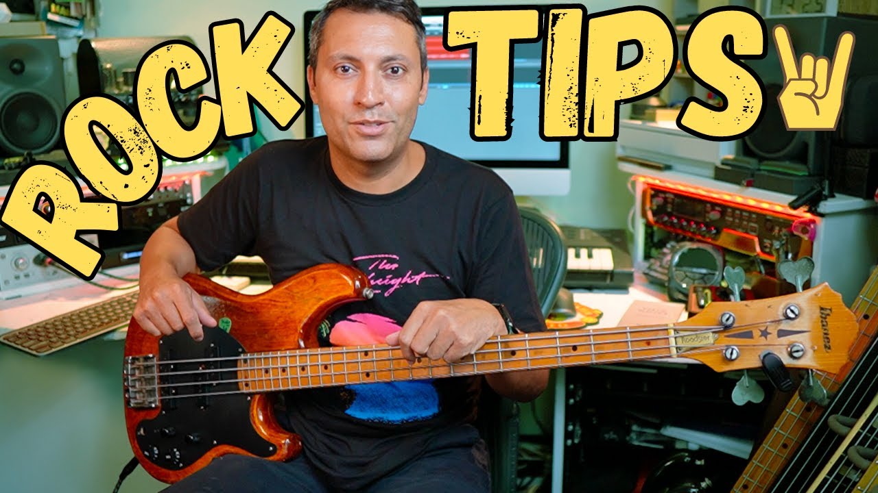 Rock Bass Riff TIPS (Modes, Techniques etc.) 🤘
