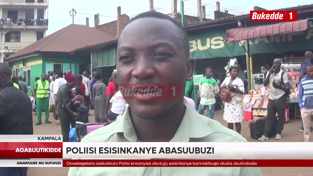 Agabuutikidde Okwerinda obutujju, Poliisi esisinkanye. Abasuubuzi ebasabye babeere Bulindaala