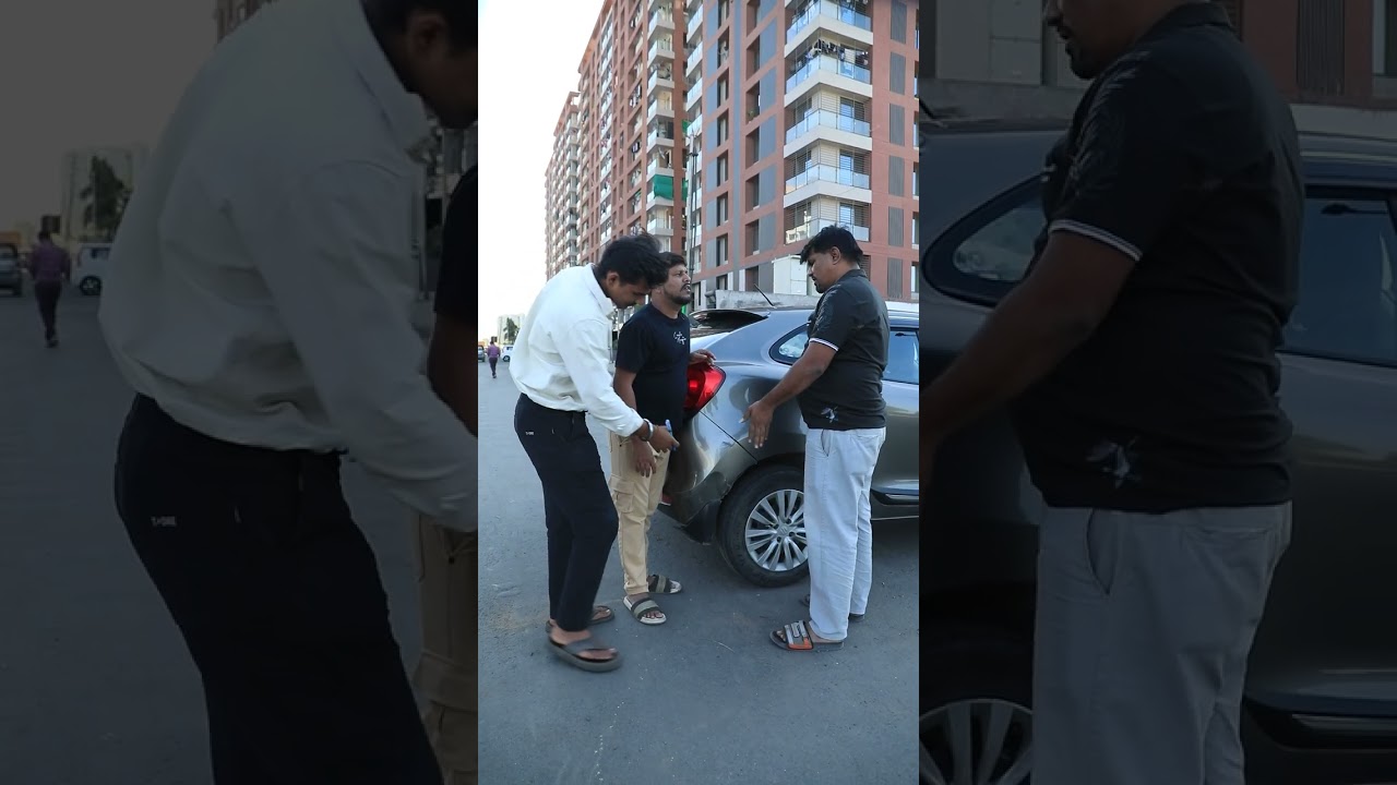 મોંઘી ગાડી સસ્તો સાંદો...🤣🤣🤣