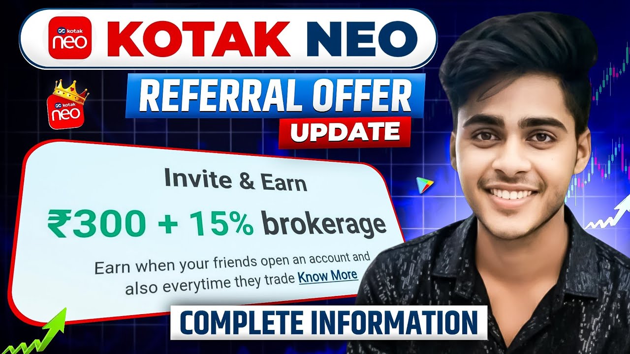 Kotak Neo Referral Program 2026 | kotak neo refer and earn new update | demat account refer and earn