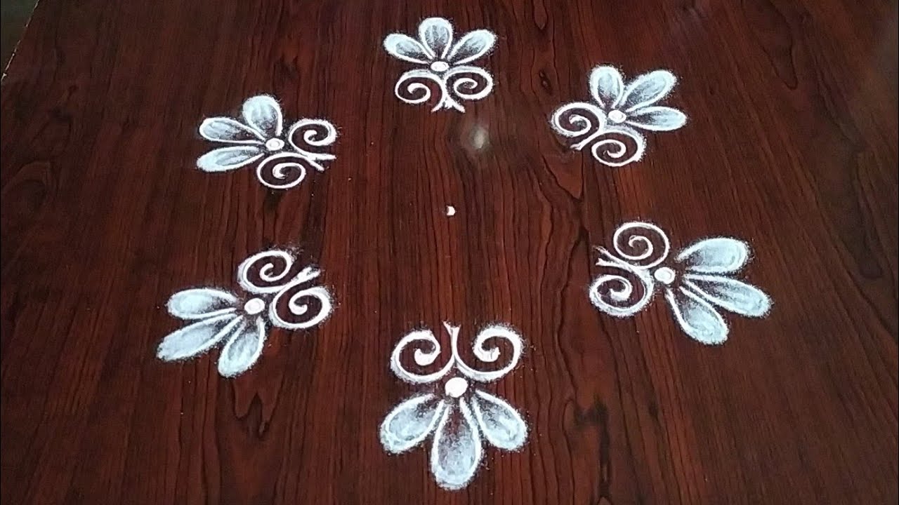 sravana masam 2 Beautiful Daily kolams only 3 Dot's Muggulu