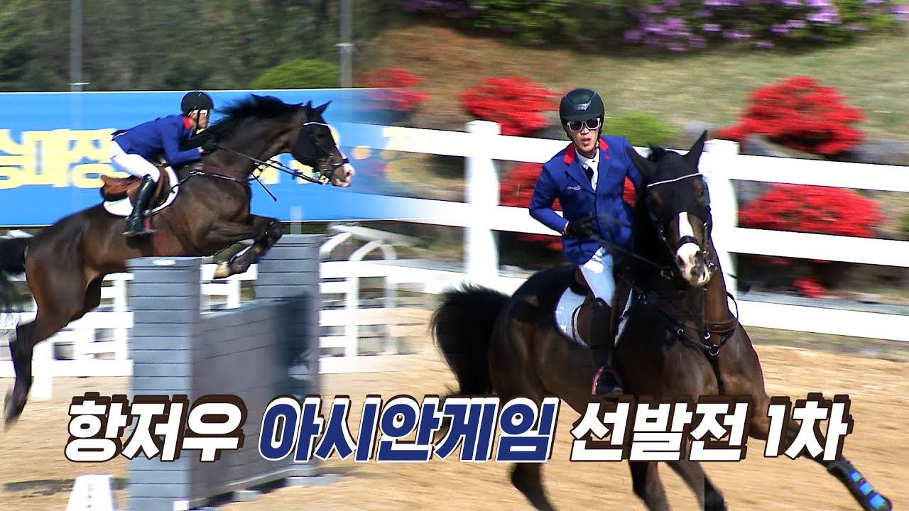 제19회 항저우 아시안게임 승마 선발전 장애물140cm