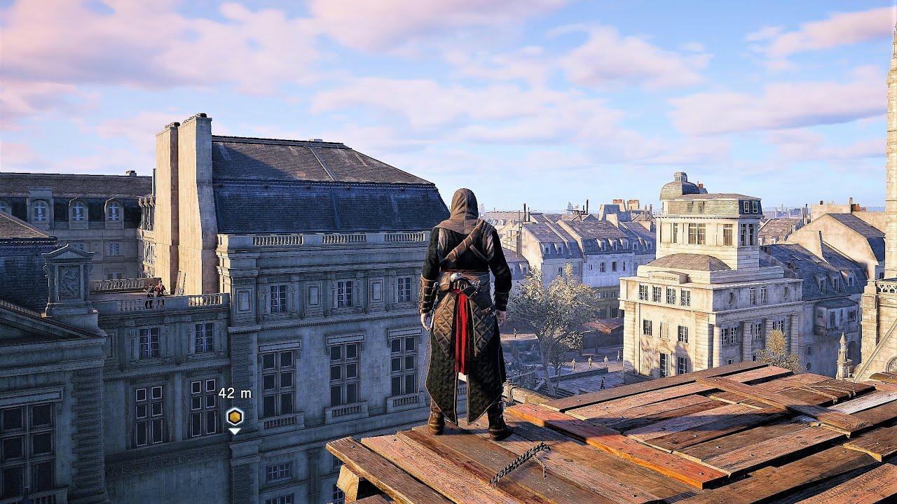 Assassin's Creed Unity Stealth Kills Master Assassin Thomas de Carneillon Outfit PC Gameplay
