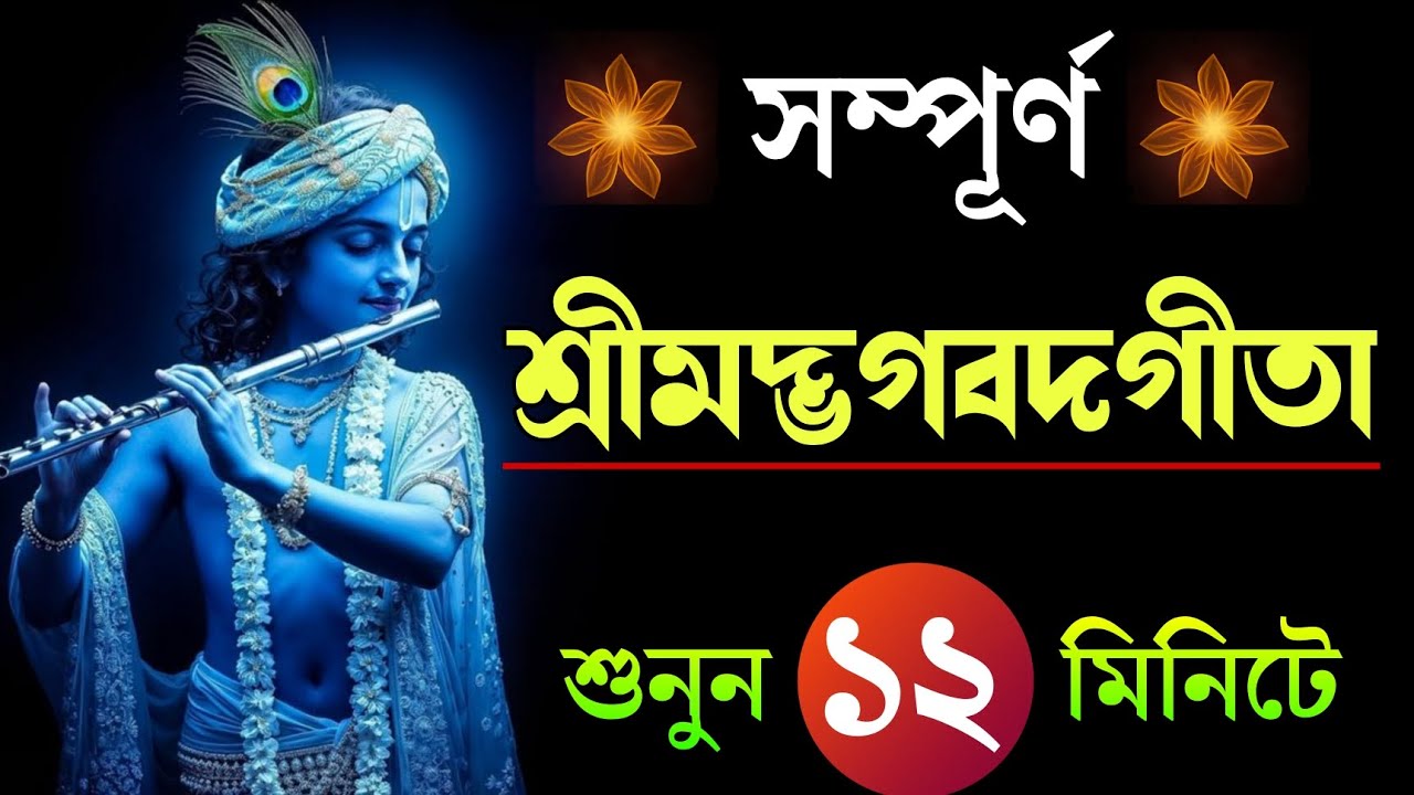 ভগবত গীতা সারাংশ শুনুন ১২ মিনিটে | Shrimad Bhagwat gita saransh in 12 minutes