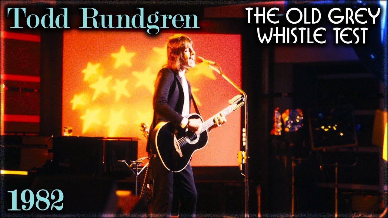 Todd Rundgren - Live on The Old Grey Whistle Test (1982) [60FPS]