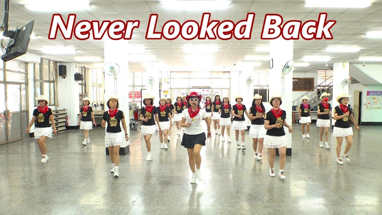 Never Looked Back│Line Dance by Juan C. Gonzalez (USA)│Demo & Walk Through║永不回頭│排舞│含導跳║4K