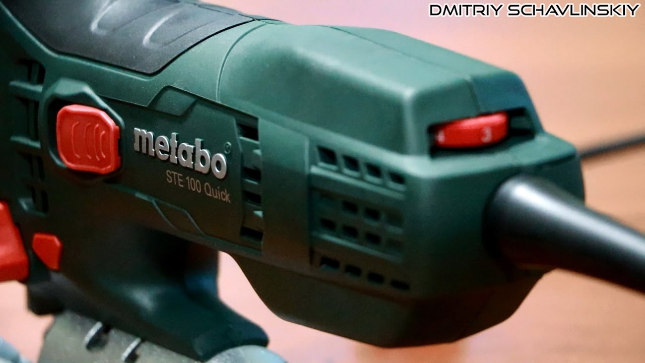 Новинка! Metabo STE 100 Quick / Идеальный лобзик