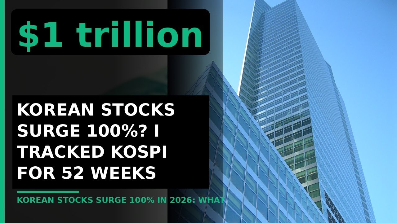 Korean Stocks Surge 100%? I Tracked KOSPI For 52 Weeks