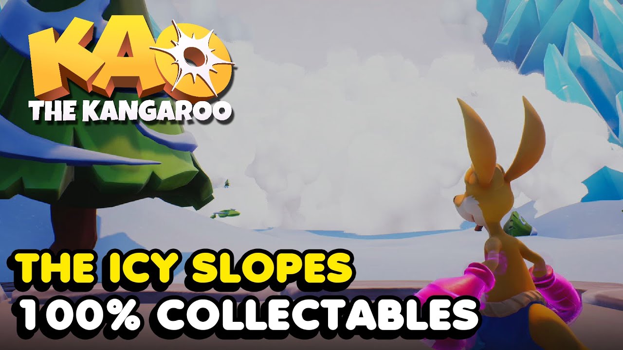 Kao The Kangaroo - The Icy Slopes 100% Walkthrough (All Collectable Locations)