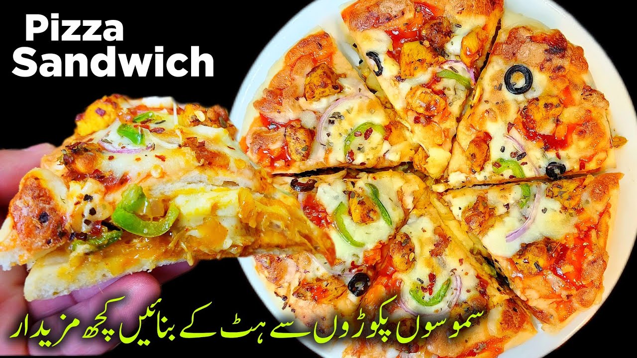 Ramzan Special Pizza Sandwich With Homemade Bread - Tasty Sandwich Recipe - Iftar Special 2026