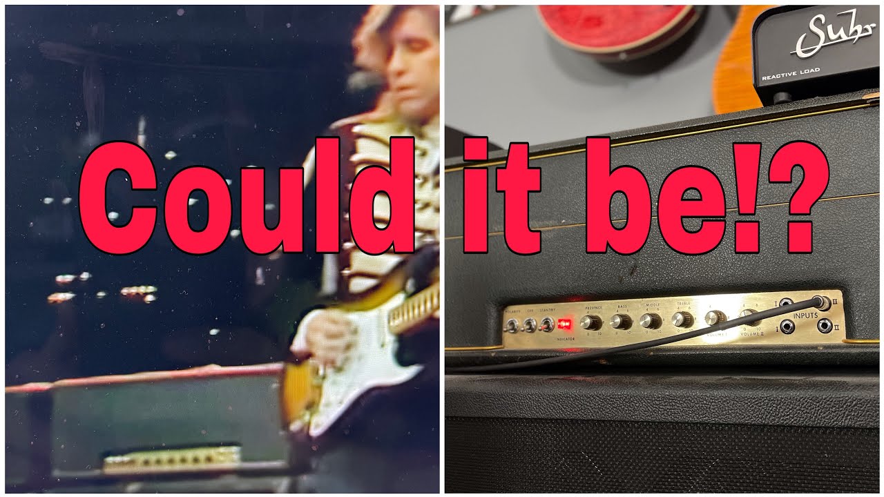 I bought Eric Johnsons 1969 Marshall Super Lead.  WS ep.104