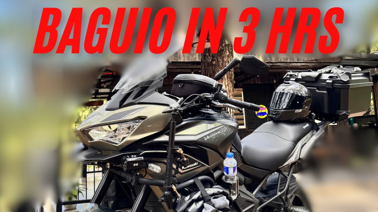 BAGUIO IN 3 HOURS | Versys 650 | Express Way Rush