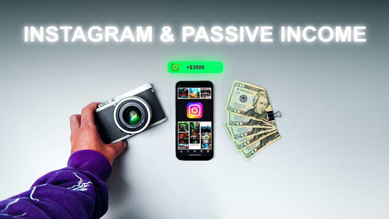 How I Turned My Photo Instagram Into $3000 a Month of Passive Income | Full Guide To Copy