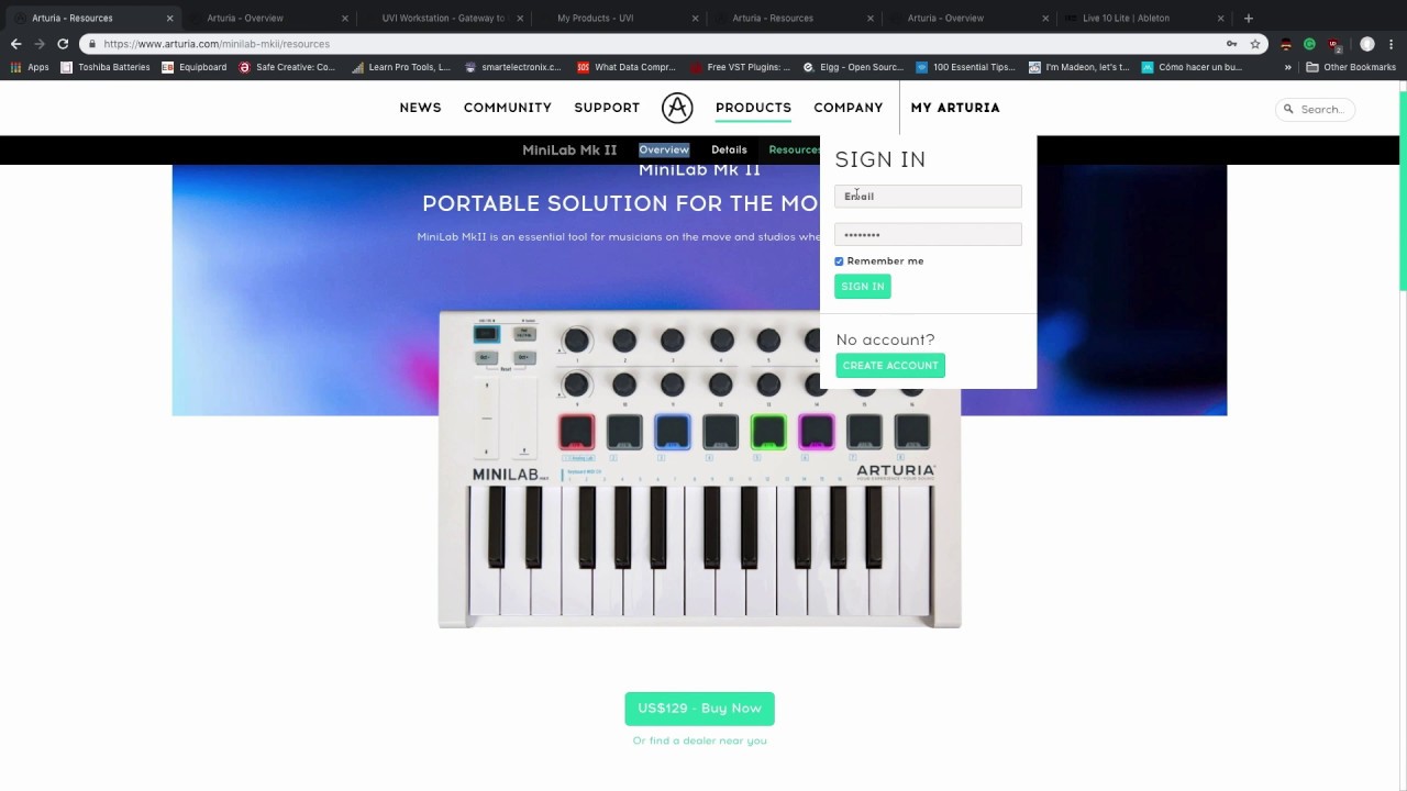 ARTURIA MINILAB MKII - Cómo descargar el software incluido en tu Minilab - Tutorial