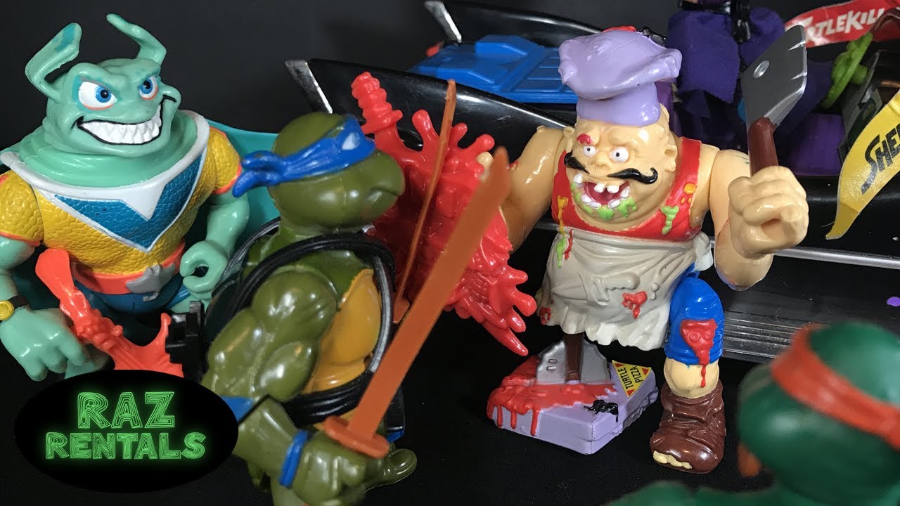 TMNT Playmates Pizzaface 1990 Review and History! Teenage Mutant Ninja Turtles Pizza Face