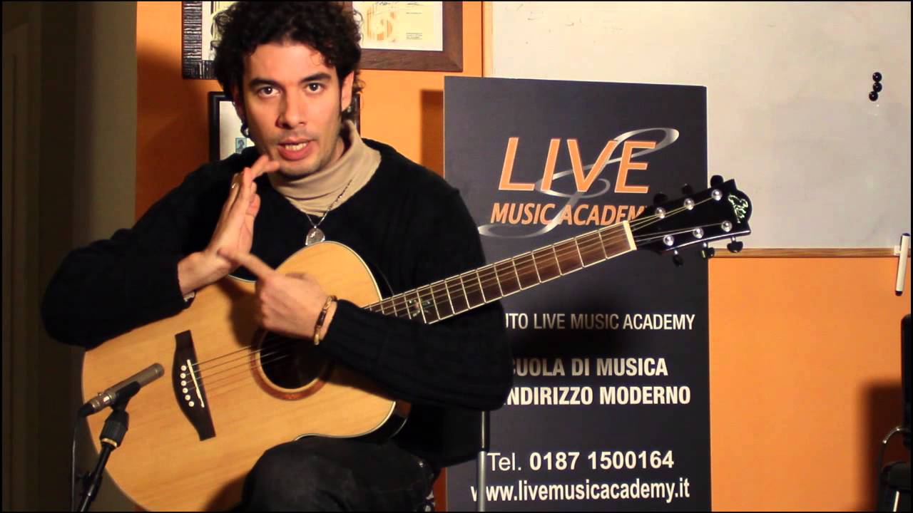 Lezioni di chitarra: Stand By Me (ritmica) - Fabio Anicas - Live Music Academy