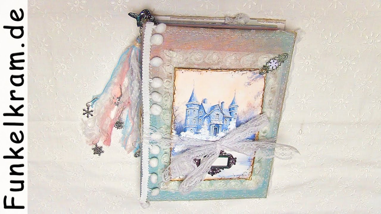 JunkJournal Wintermärchen Flipthrough