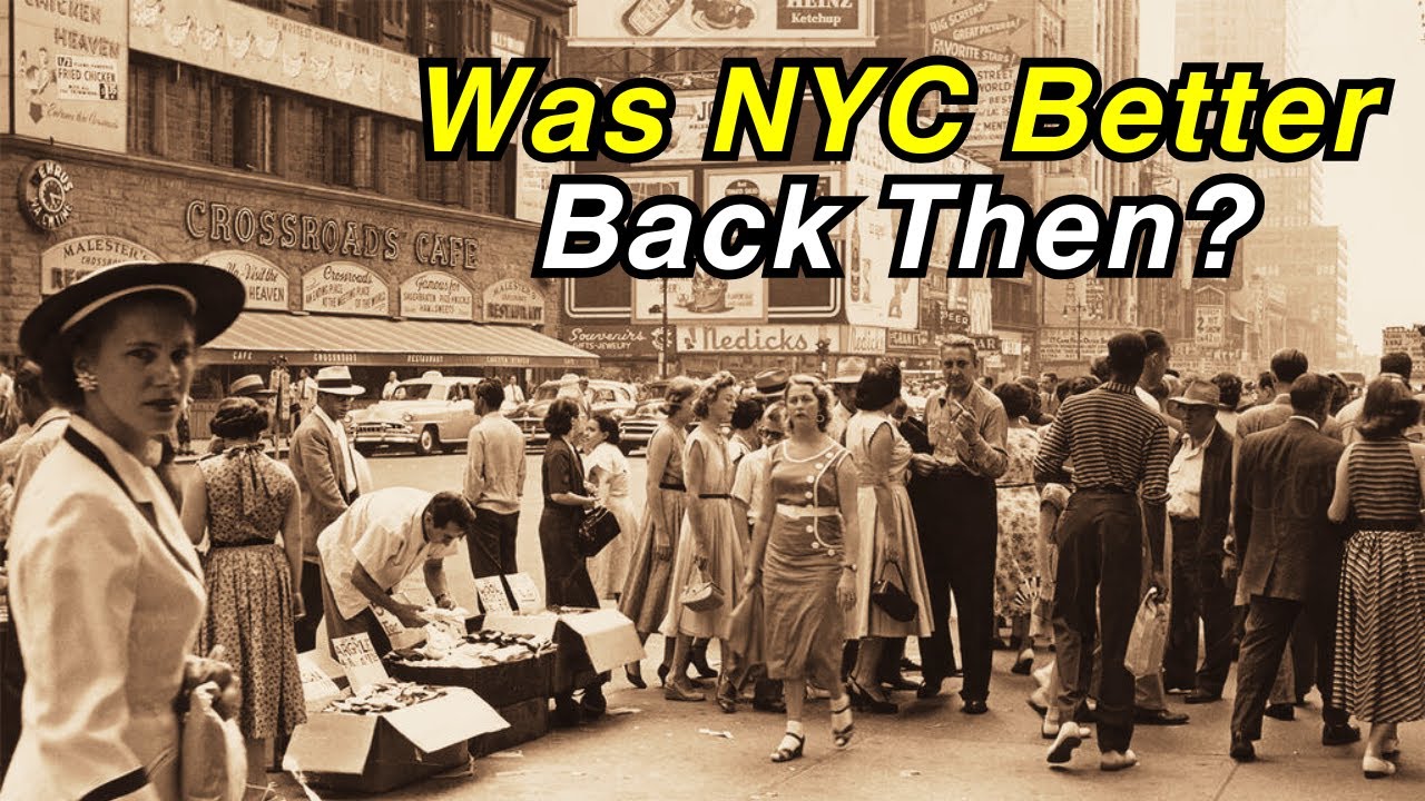 New York in the 1950s: A Nostalgic Journey Back in Time