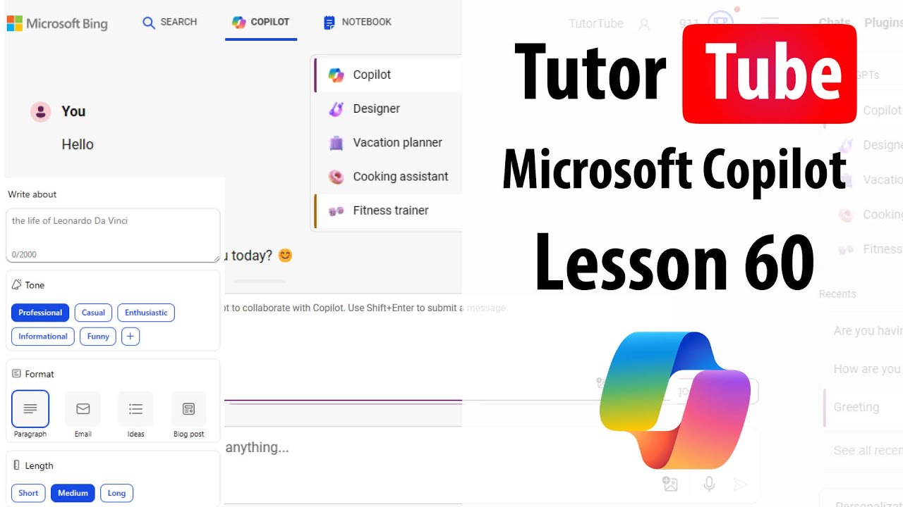 Microsoft Copilot - Lesson 60 - Rearranging Existing Content
