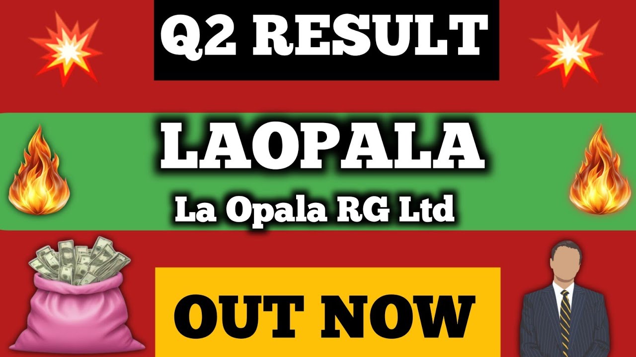 La Opala RG Ltd Q2 Results 2025 | Latest Share News Today