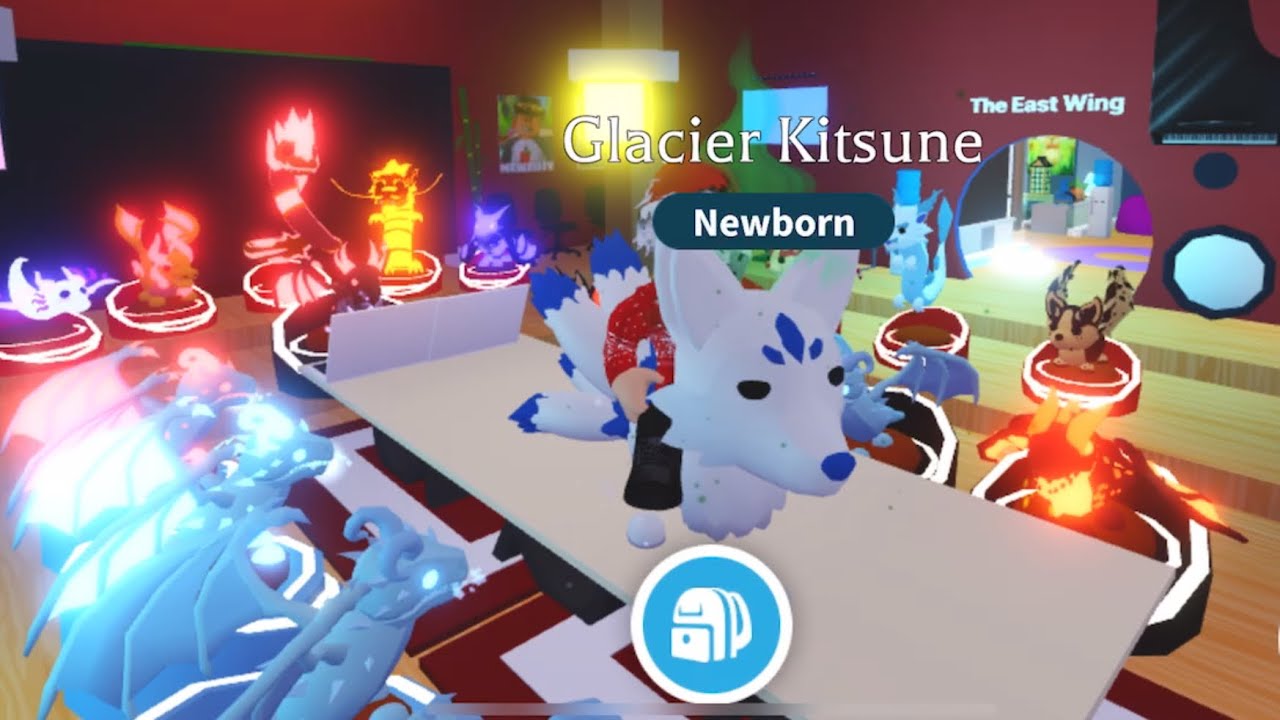 What people offer for the NEW GLACIER KITSUNE IN ADOPT ME!