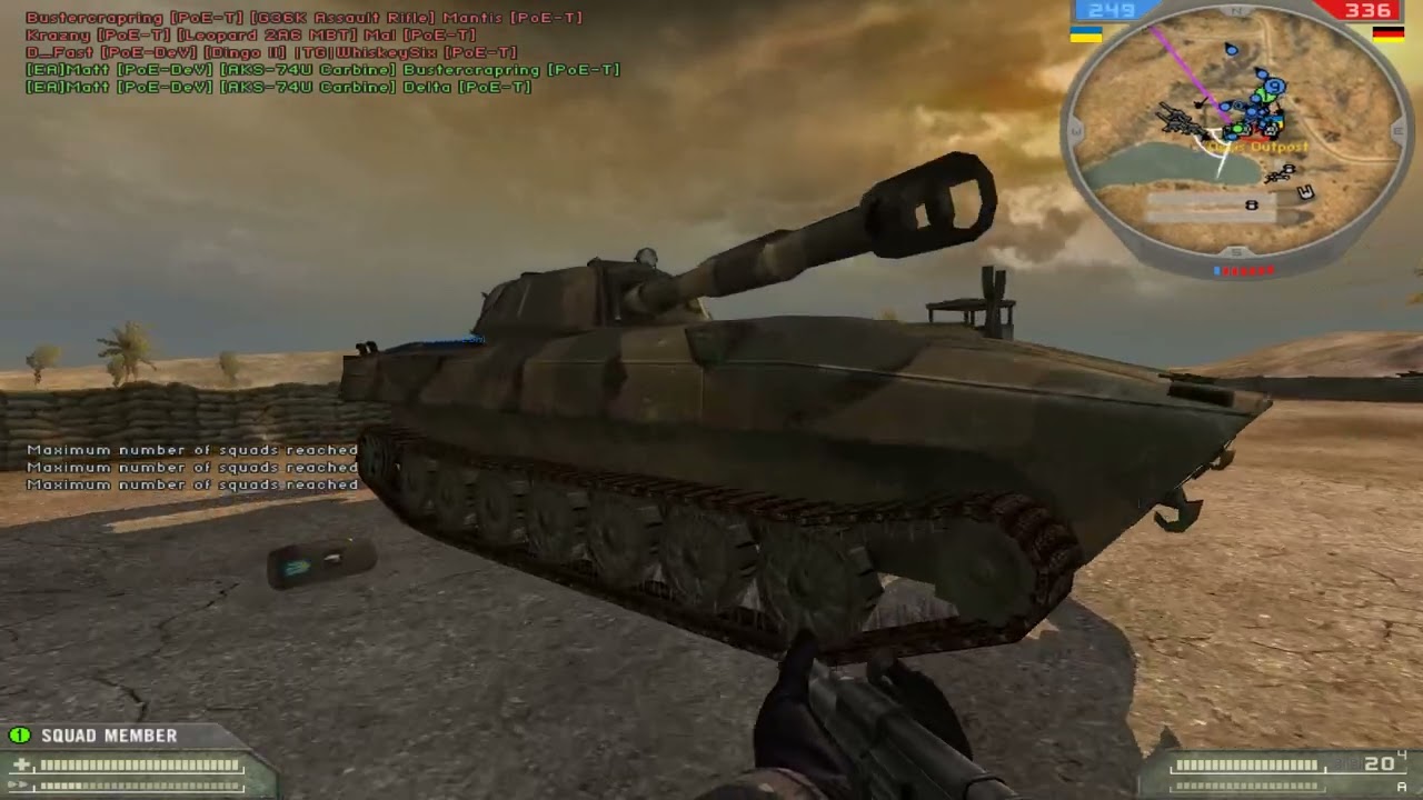 Battlefield 2 Point of Existence: 2 Ukraine vs Germany