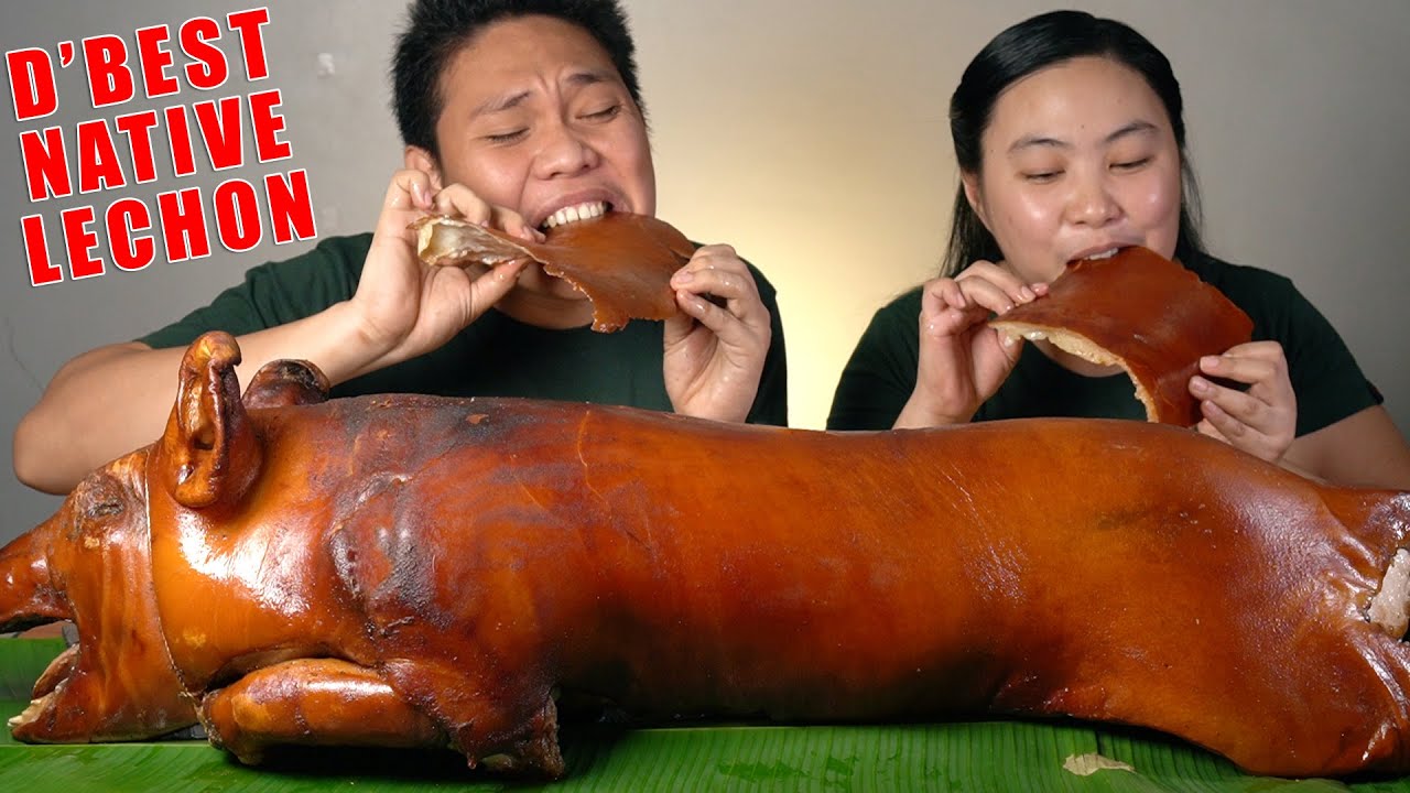 NATIVE LECHON BABOY MUKBANG collab with @JayzarRecinto