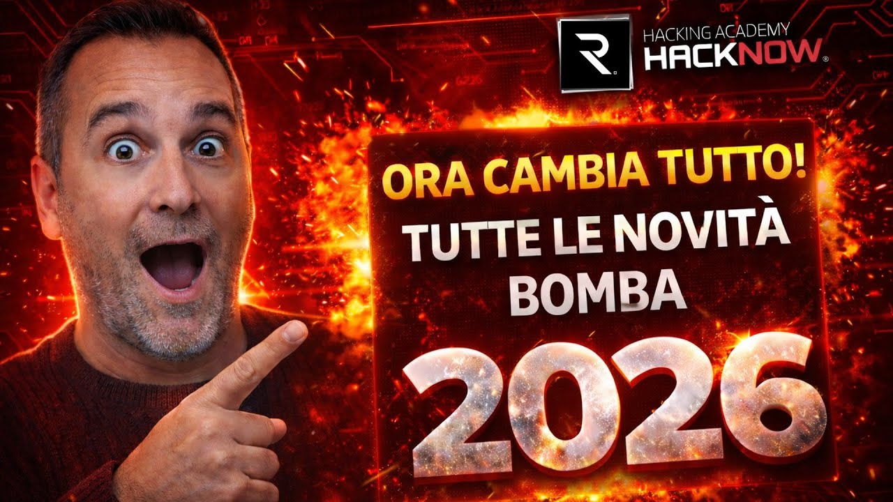 Hacking Etico: TUTTE le Novità 2026 su Hacknow.it