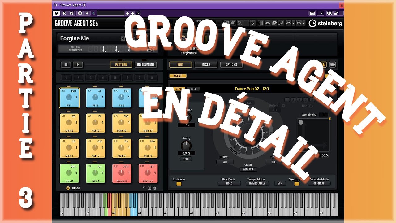 Groove Agent en détail V3