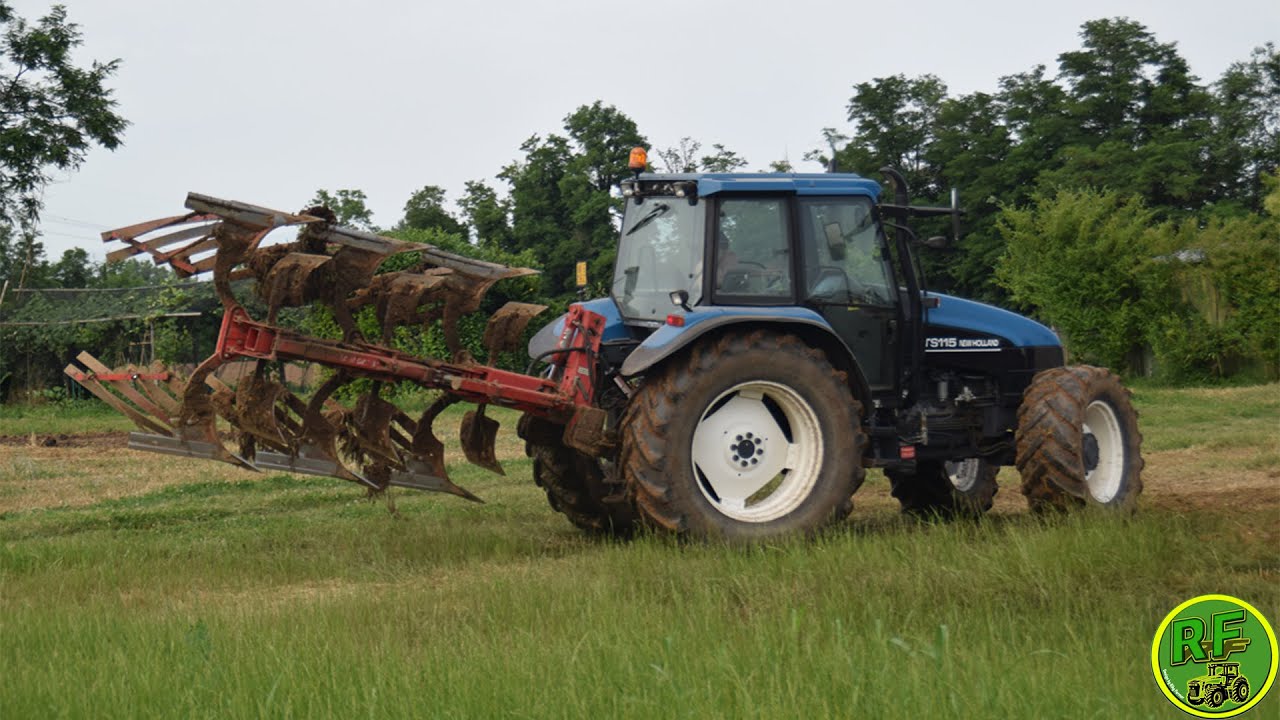 |New Holland TS115 & Trivomere| Soc. Agricola Due Esse|