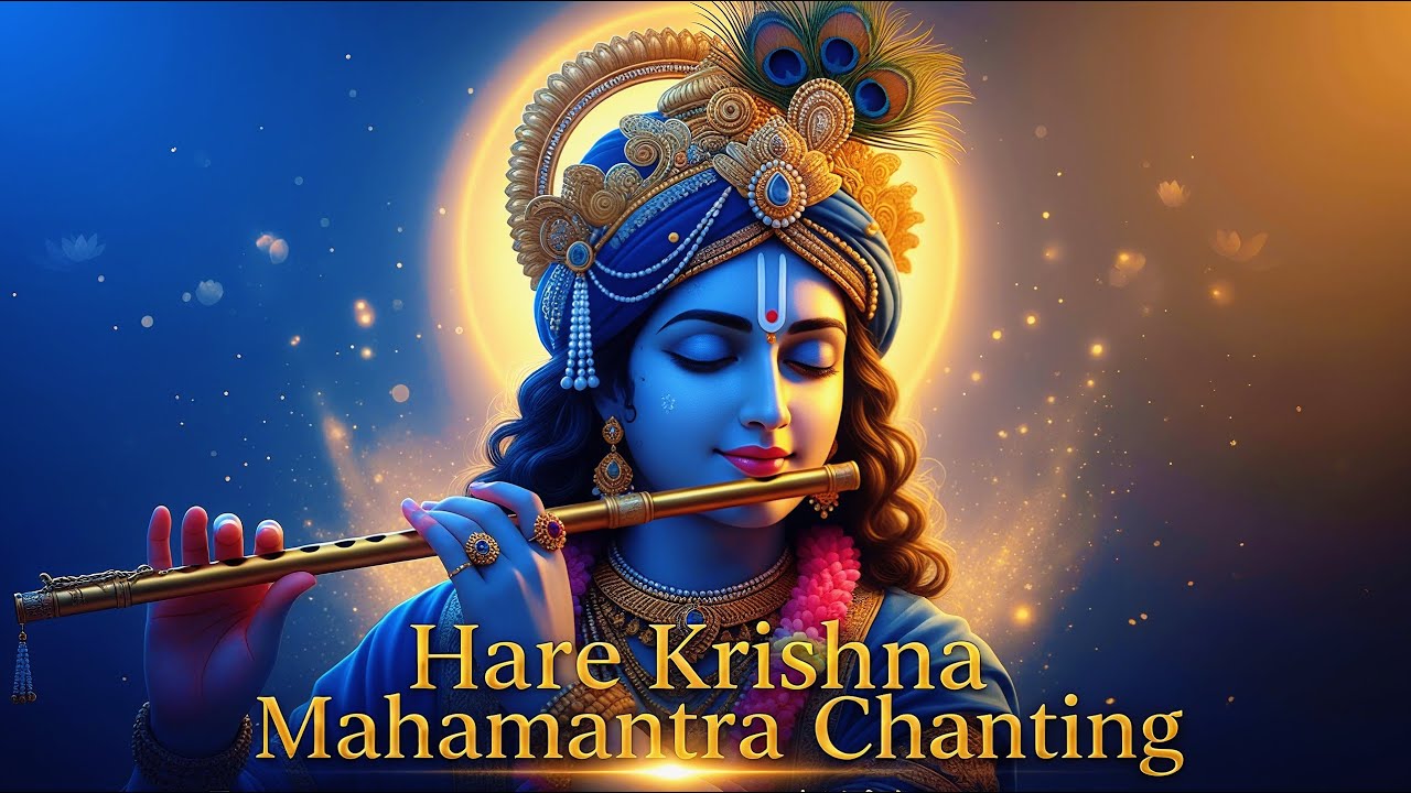 Hare Krishna Mahamantra Chanting | Peaceful Devotional Music | Meditation & Bhakti Vibes