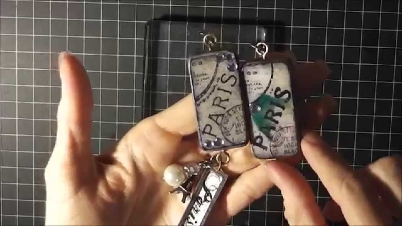 Altered Domino Charms