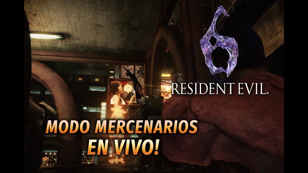 RESIDENT EVIL 6 Chris Redfield Mercenarios Coop