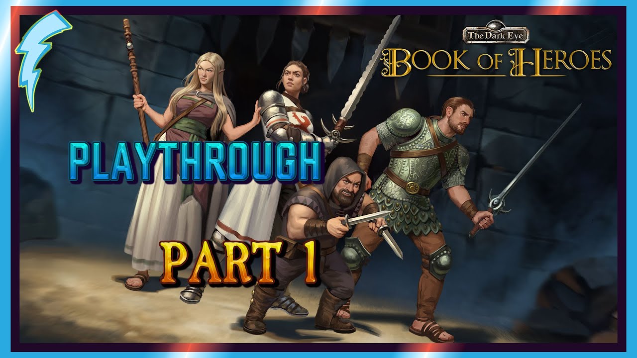 The Dark Eye: Book of Heroes - Solo Story Playthrough part 1 (no commentary)