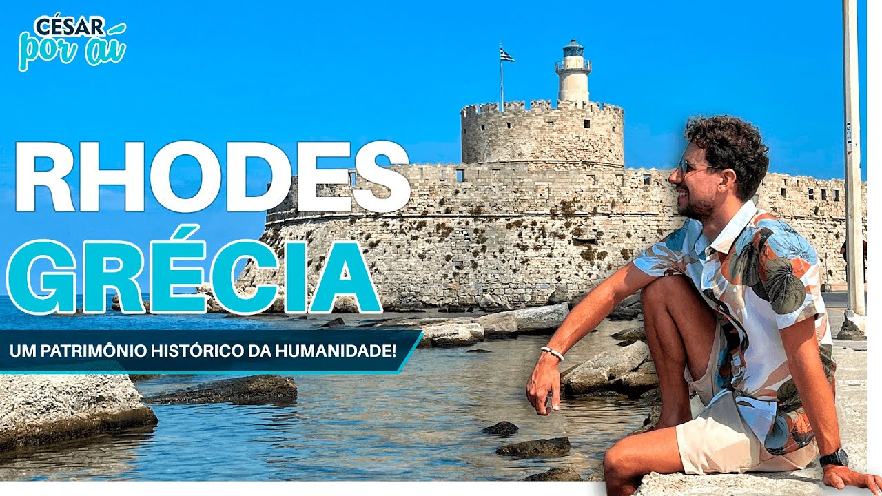 VISITEI A ILHA DE RHODES, NA GRÉCIA! - O que FAZER em 1 DIA!