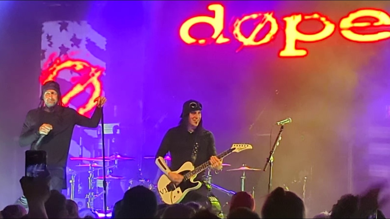 Dope - You Spin Me Round (Like a Record) (Dead or Alive cover) [Vogue Theatre - Vancouver, BC]