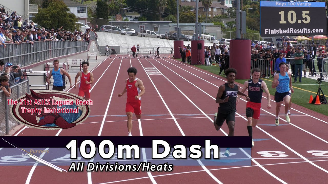 2022 TF - Laguna Beach Trophy Invite - 100M Dash (All)