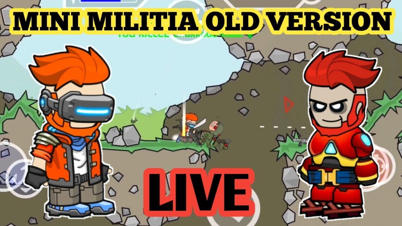 OLD MINI MILITIA😎🔥🥰