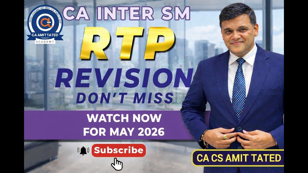 CA INTER SM - RTP FOR MAY -26 BY CA CS AMIT TATED