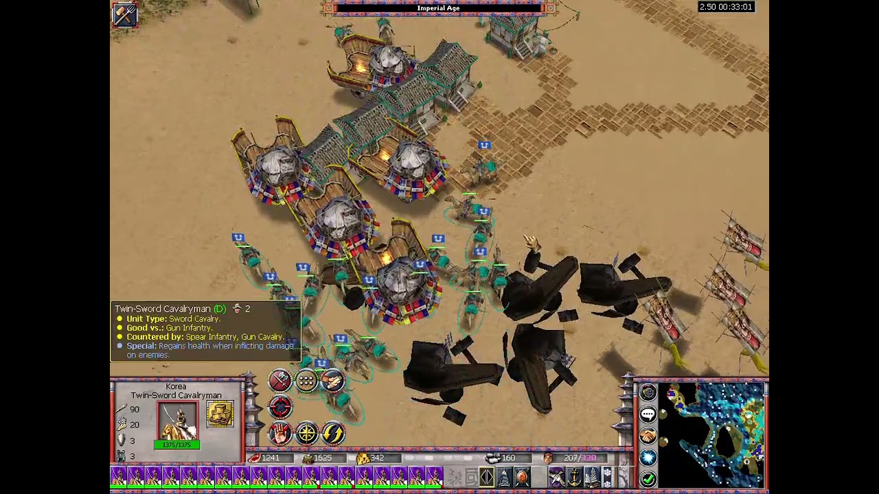 Empires Dawn of the Modern World: 2 vs 3 PvP Tug War